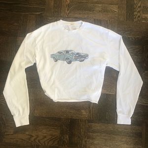 brandy melville motor show long sleeve tee